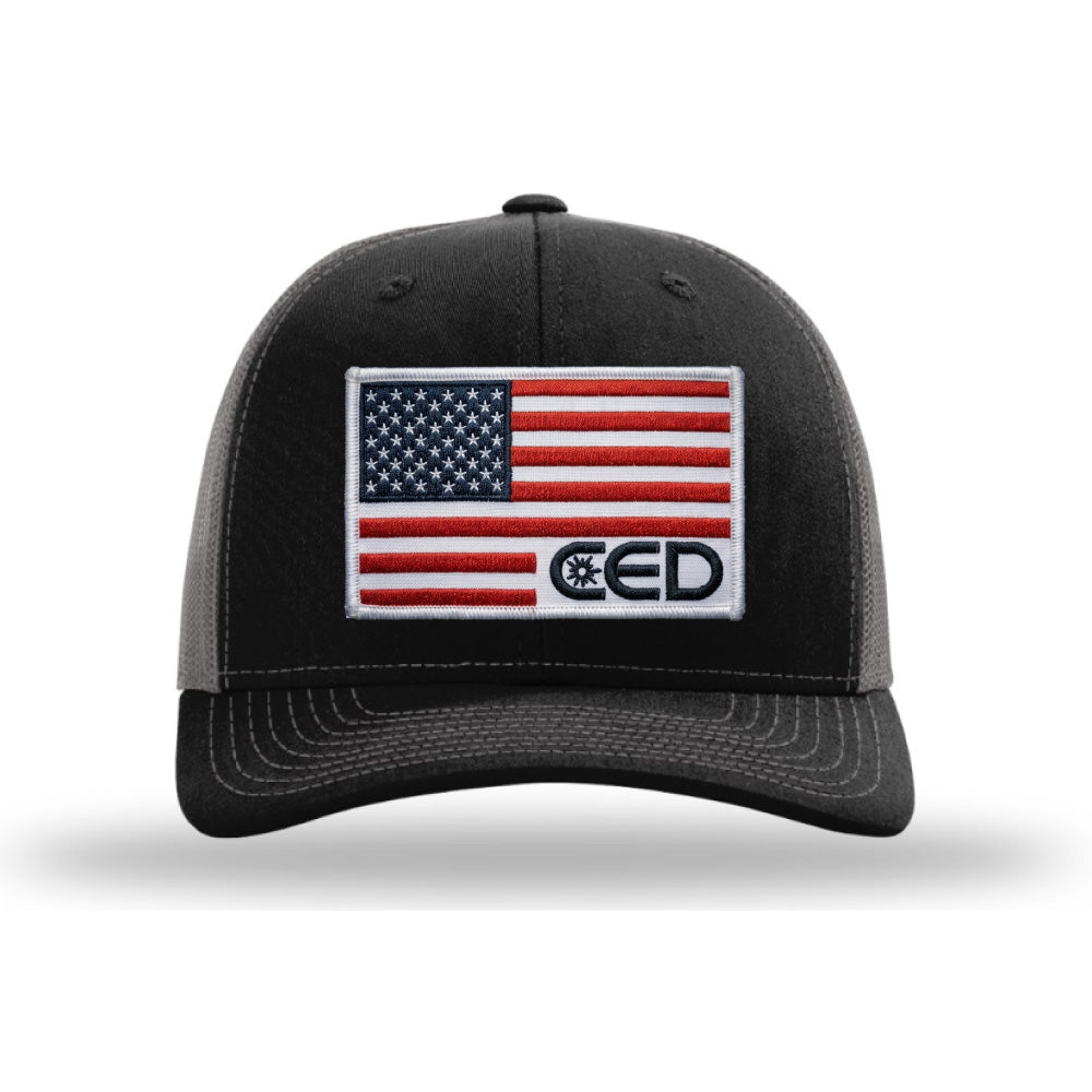 CED Richardson Trucker Cap (Flag)