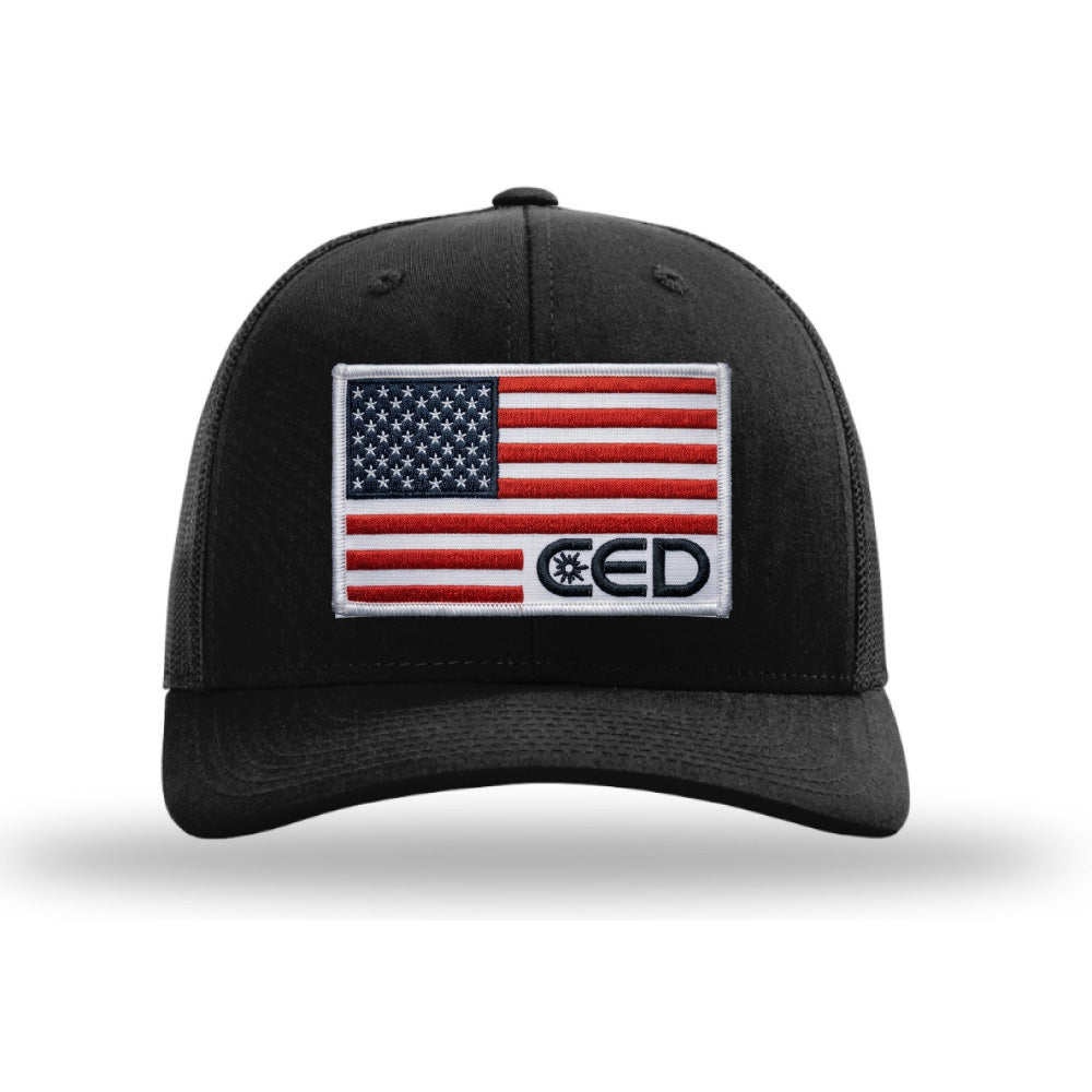 CED Richardson Trucker Cap (Flag)