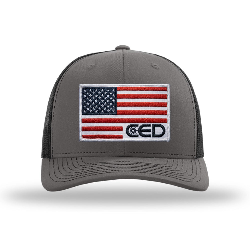 CED Richardson Trucker Cap (Flag)