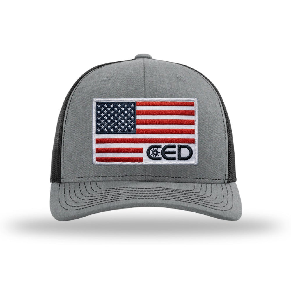 CED Richardson Trucker Cap (Flag)