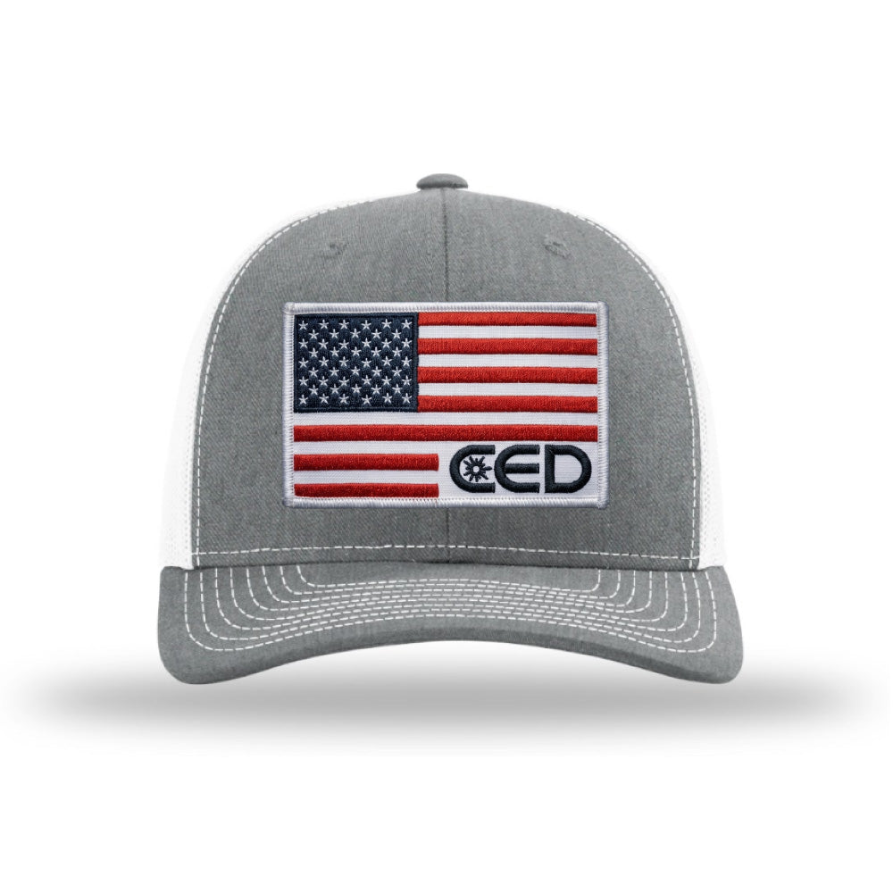 CED Richardson Trucker Cap (Flag)