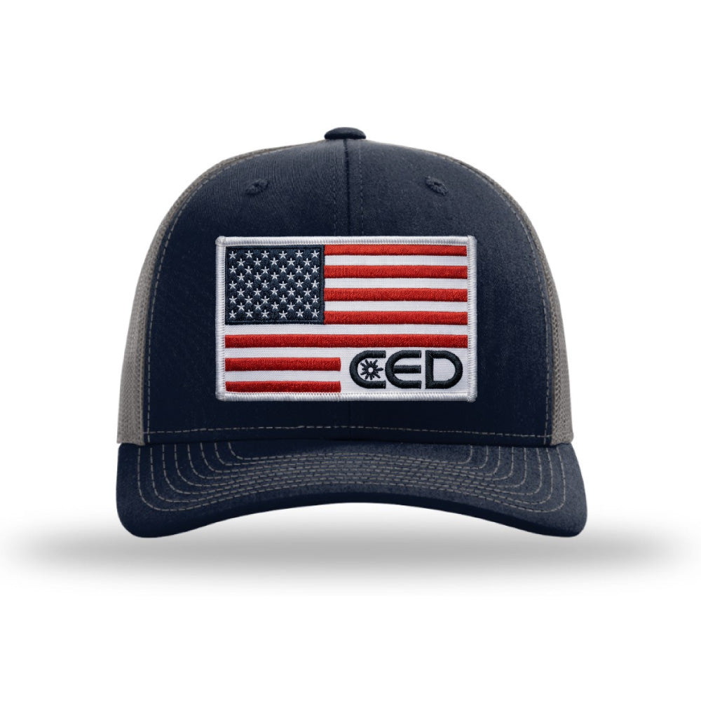 CED Richardson Trucker Cap (Flag)
