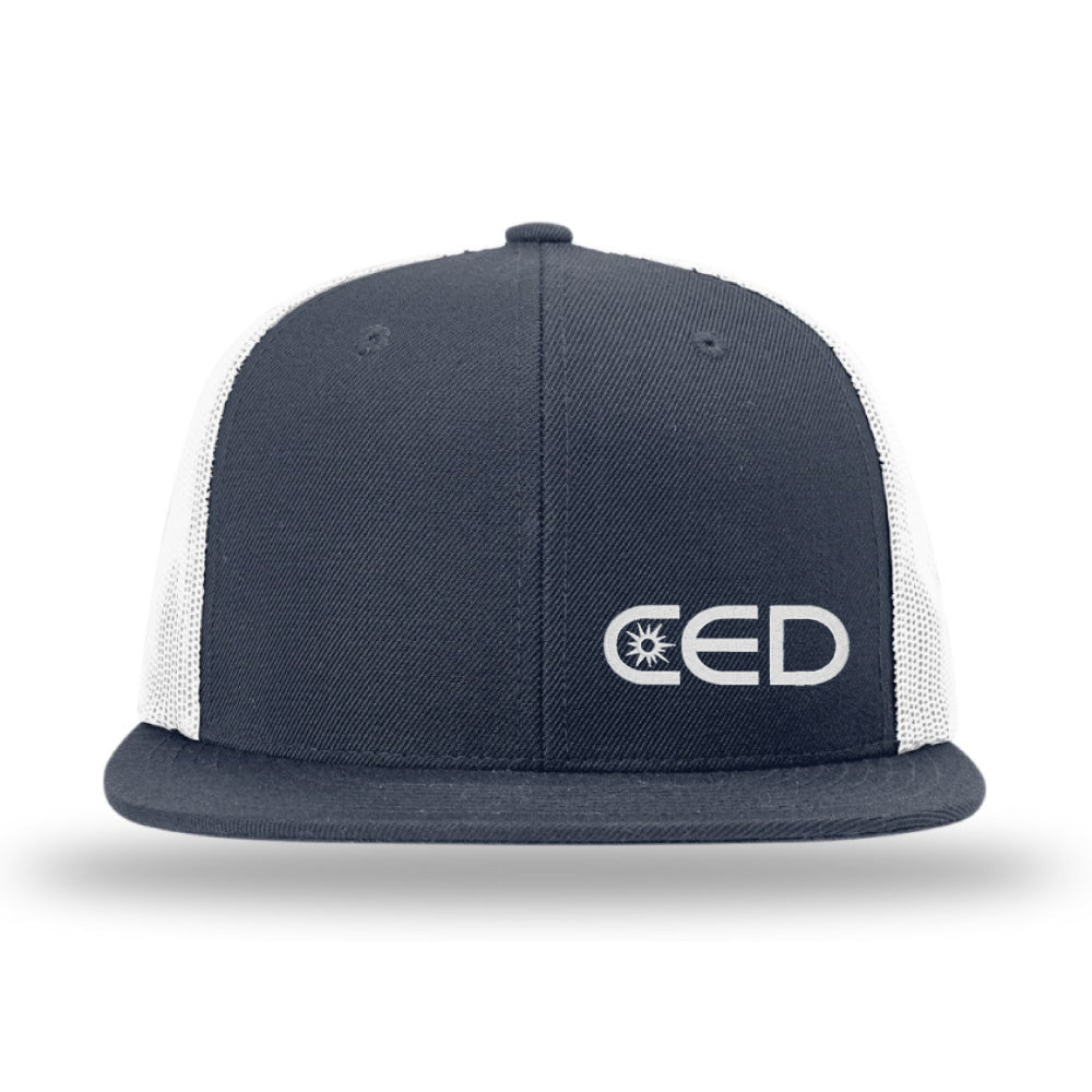 CED Richardson Flatbill Trucker (Embroidery)