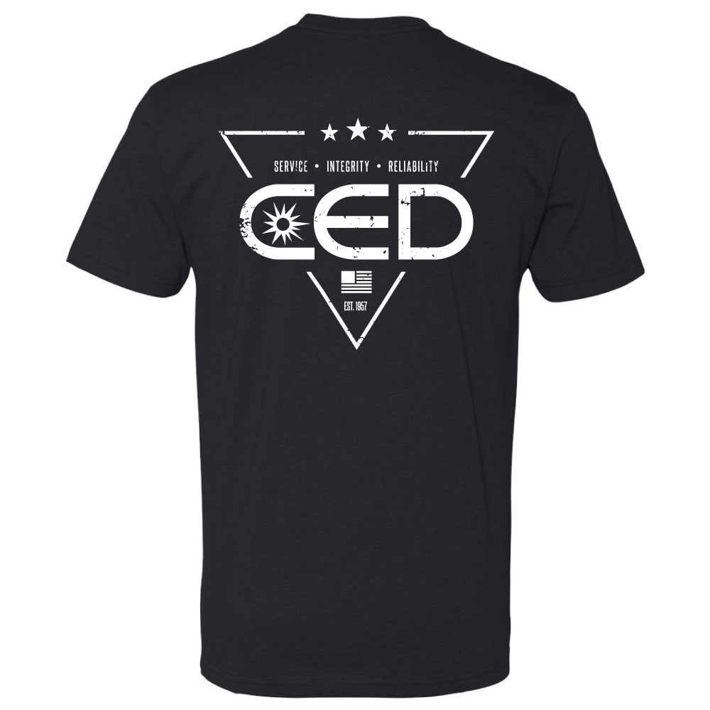 CED Next Level Apparel® CVC Tee (Triangle)