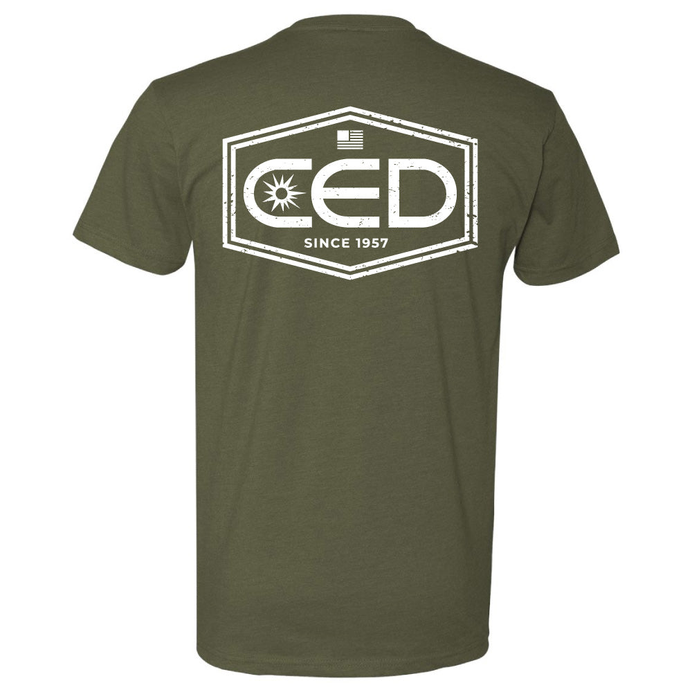 CED Next Level Apparel® CVC Tee (Hex)