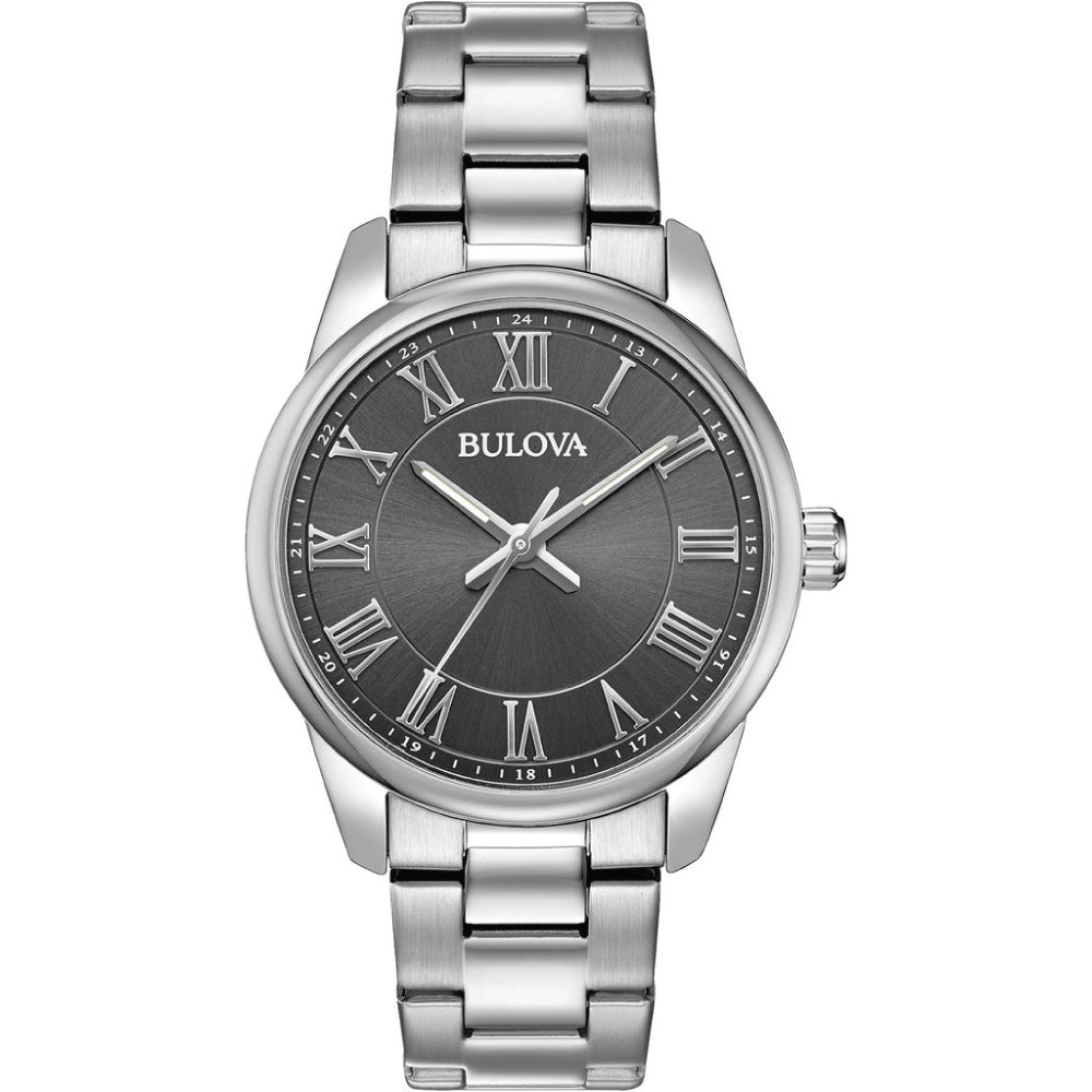 CED Bulova Men's Silver Bracelet Watch