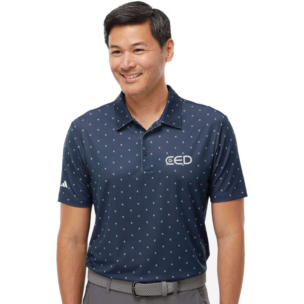 CED Adidas Men's Ultimate365 Pine Tree Polo