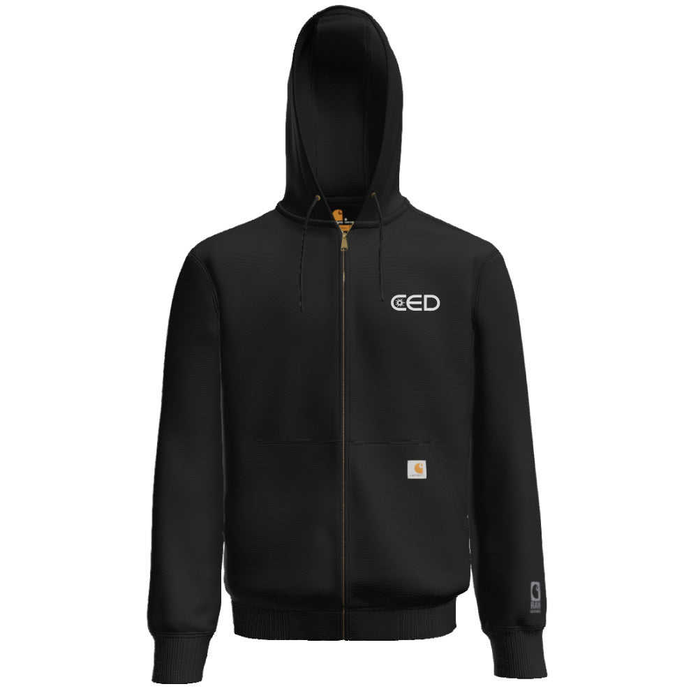 CED Carhartt® Rain Defender® Paxton Heavyweight Hooded Zip-Front Sweatshirt