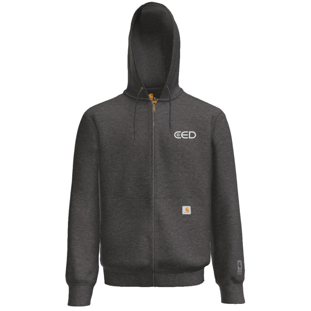 CED Carhartt® Rain Defender® Paxton Heavyweight Hooded Zip-Front Sweatshirt
