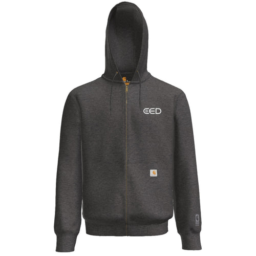 CED Carhartt® Rain Defender® Paxton Heavyweight Hooded Zip-Front Sweatshirt