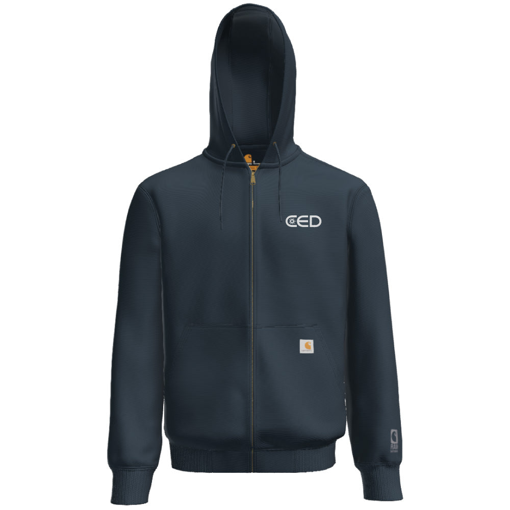 CED Carhartt® Rain Defender® Paxton Heavyweight Hooded Zip-Front Sweatshirt