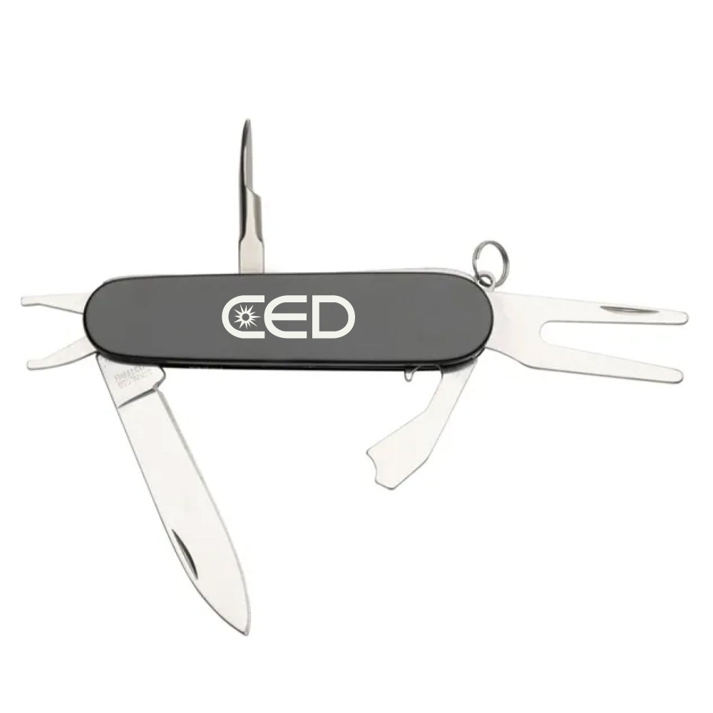 CED Pro 6-in-1 Golf Knife with Keychain