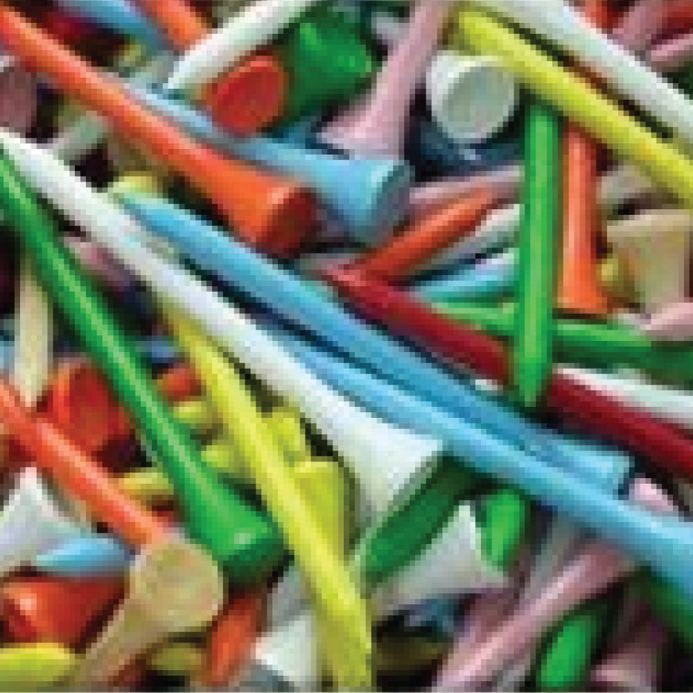 CED 3 1/4" Golf Tees (Pack of 1,000) (Customizable)
