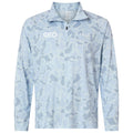 CED HUK Men's Airweight KC Printed 1/4 Zip Pullover