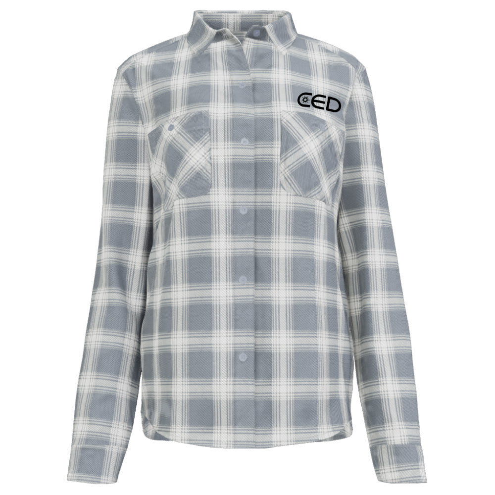 CED Port Authority® Women's Plaid Flannel Shirt