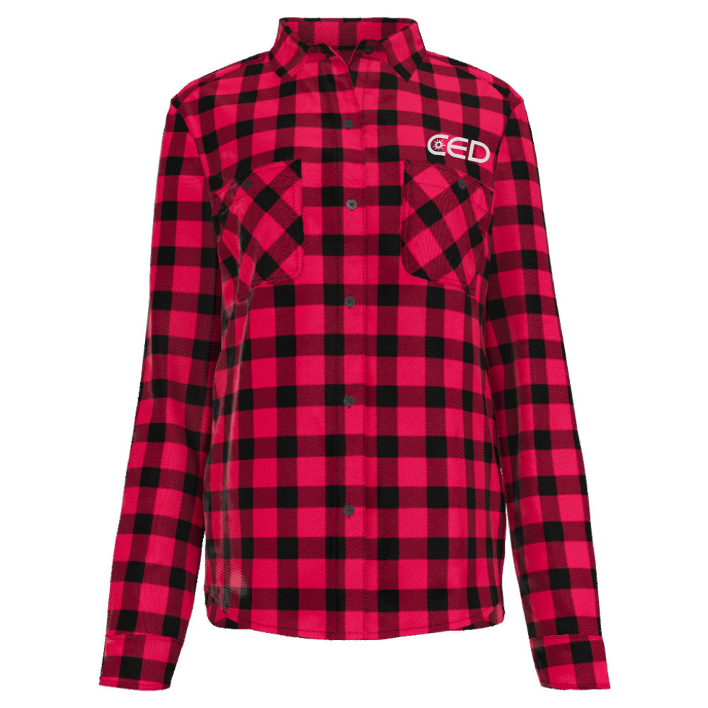CED Port Authority® Women's Plaid Flannel Shirt