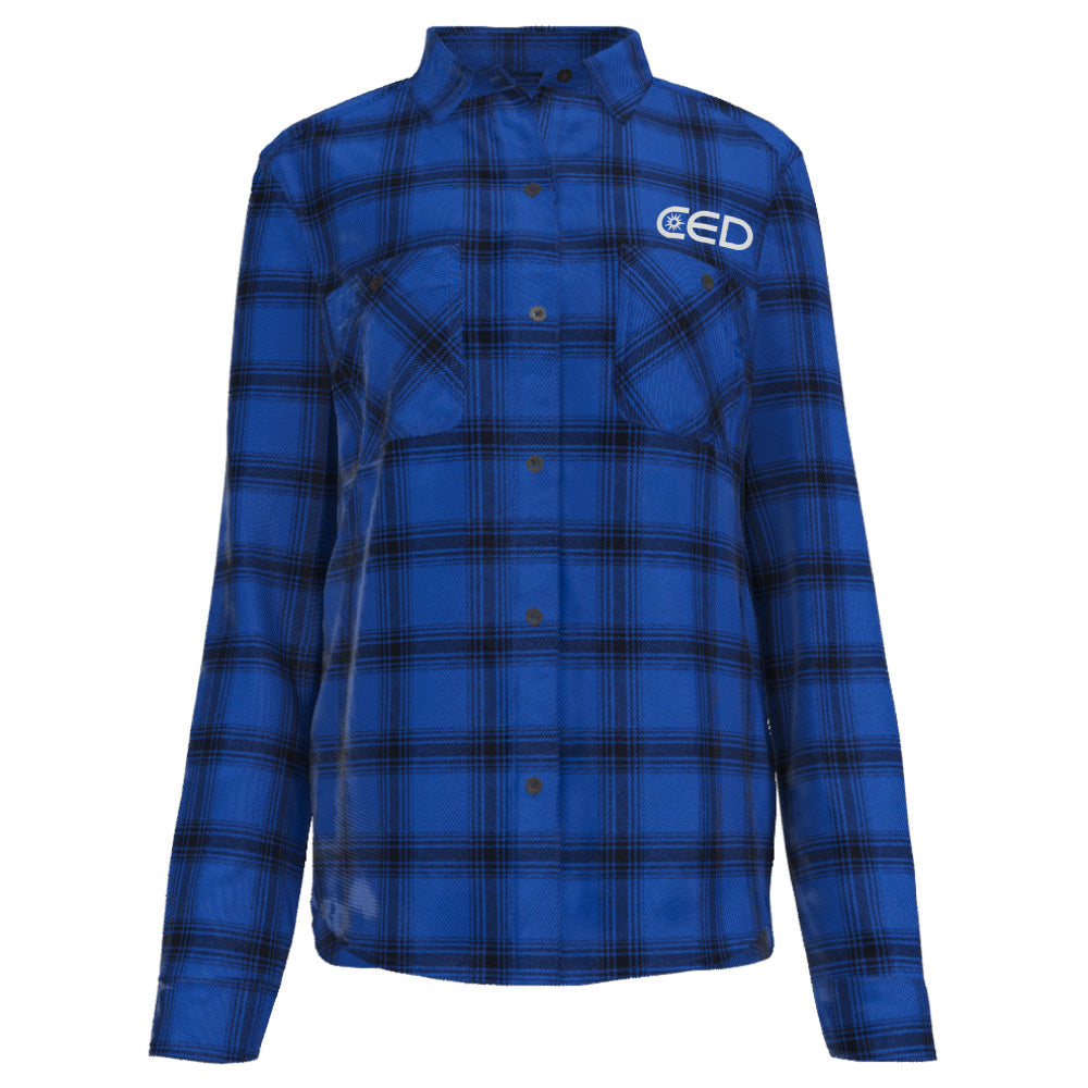 CED Port Authority® Women's Plaid Flannel Shirt