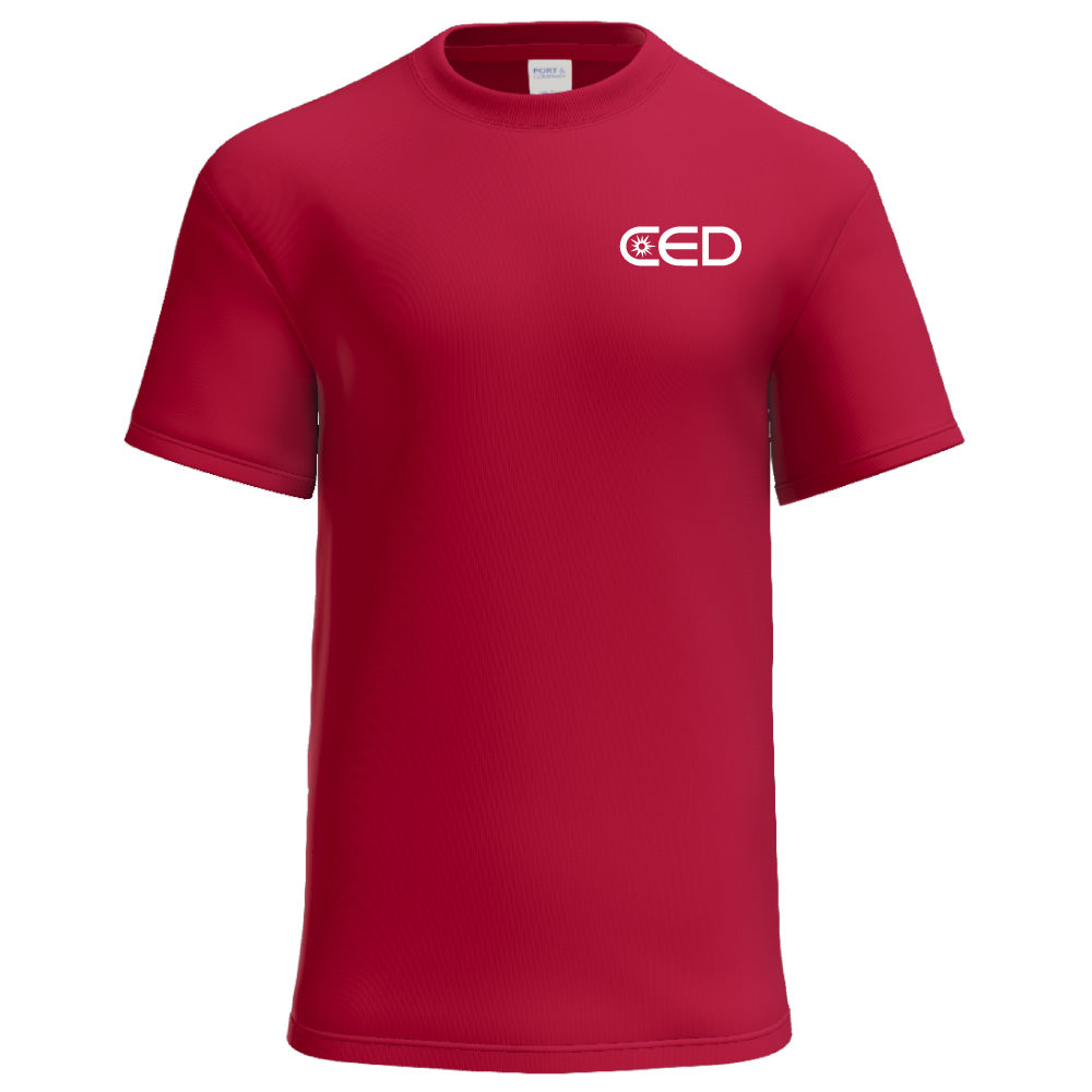 CED Port & Co™ Core Blend Tee (Triangle)
