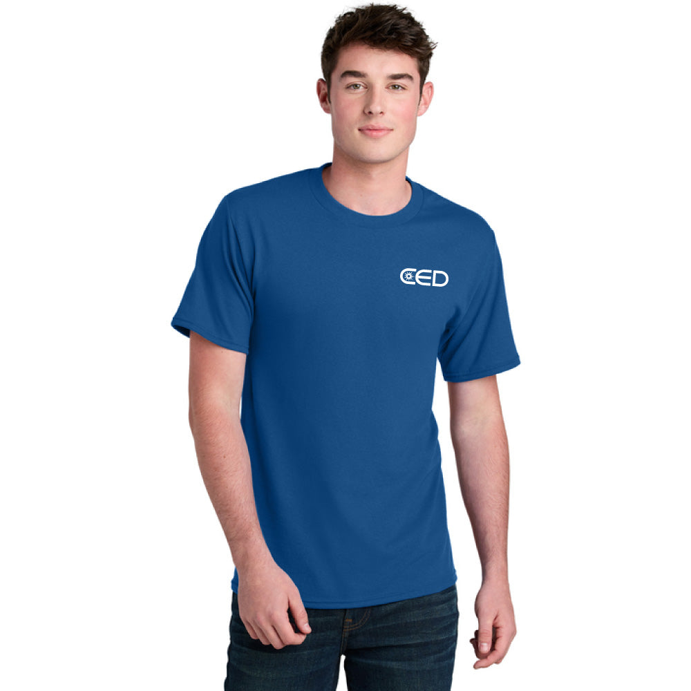 CED Port & Co™ Core Blend Tee (Triangle)