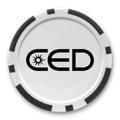 CED Poker Chip Golf Ball Marker (Customizable)