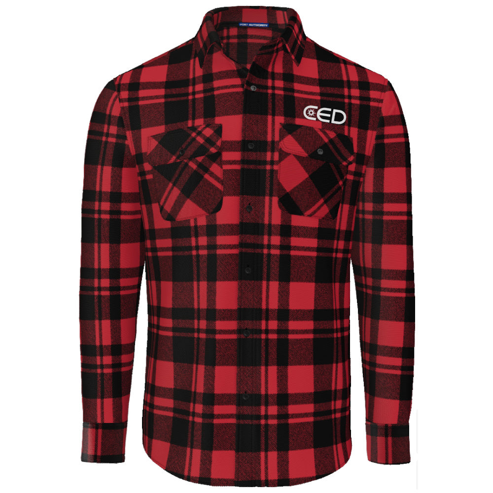 CED Port Authority® Plaid Flannel Shirt