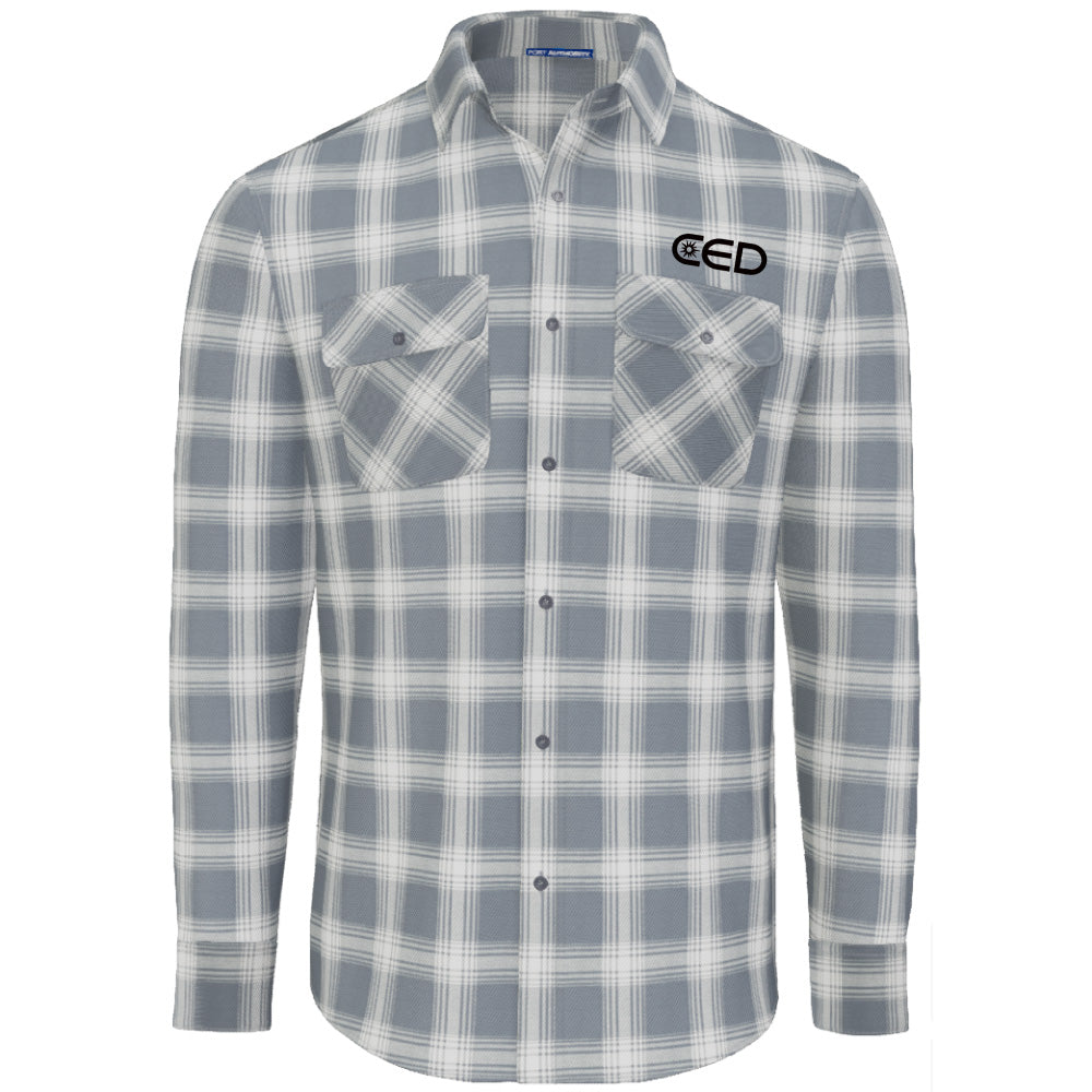 CED Port Authority® Plaid Flannel Shirt