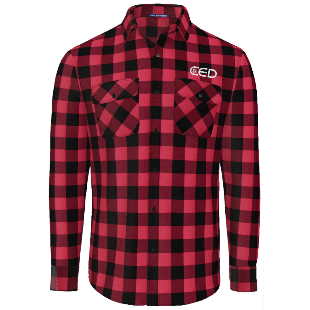 CED Port Authority® Plaid Flannel Shirt